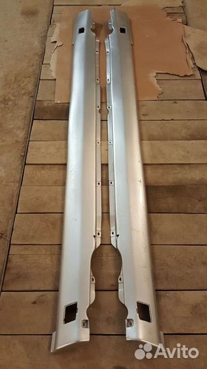 Mercedes w126 накладки на пороги