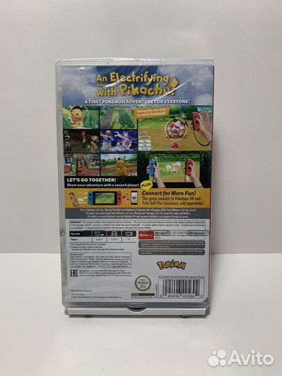 Pokemon Lets Go Pikachu nintendo switch