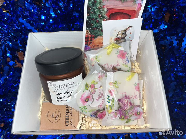 Подарочный набор с саше ручной работы