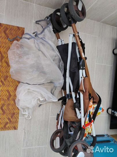 Коляска трость