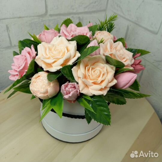 Мыло ручной работы букеты