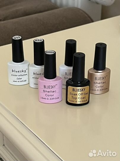 Уф лампа для ногтей + гель лаки