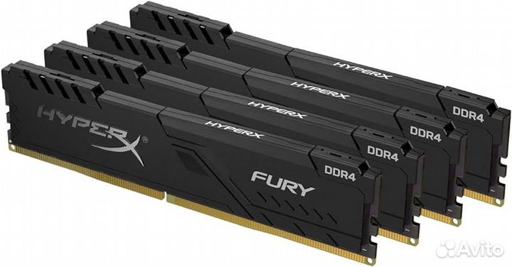 Kingston Hyper X fury DDR4 32гб \ 64гб