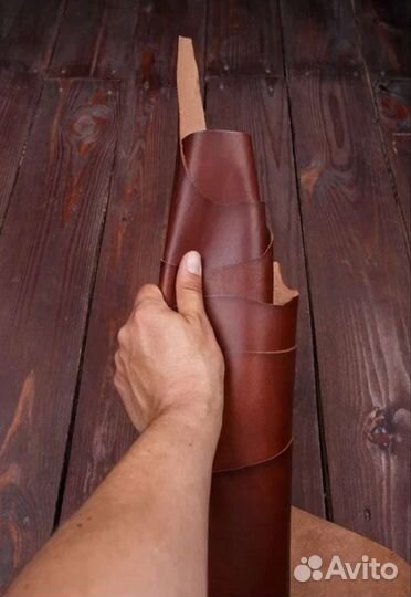 Натуральная кожа Super Сognac