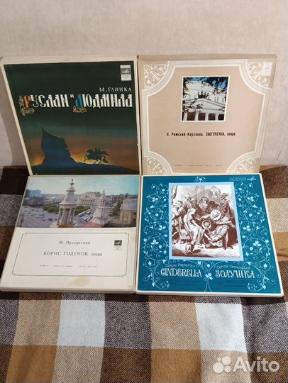 Оперы на виниле Беллини, Пуччини и др