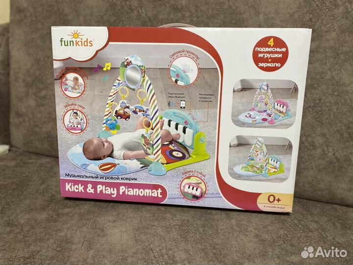 Развивающий коврик Funkids с Bluetooth