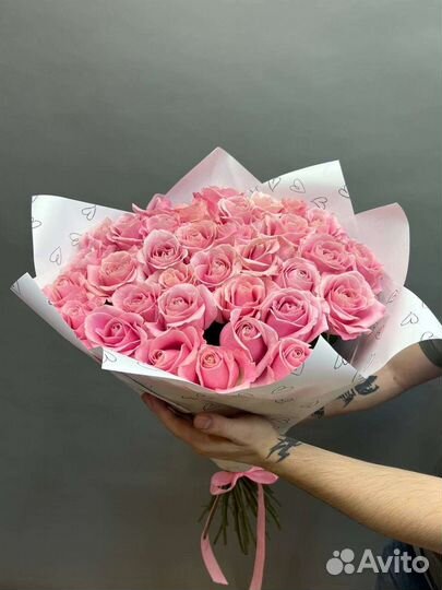 Букеты из роз любого количества и цвета Голландия