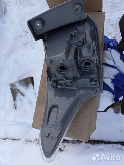 Задние фонари на mitsubishi outlander 3