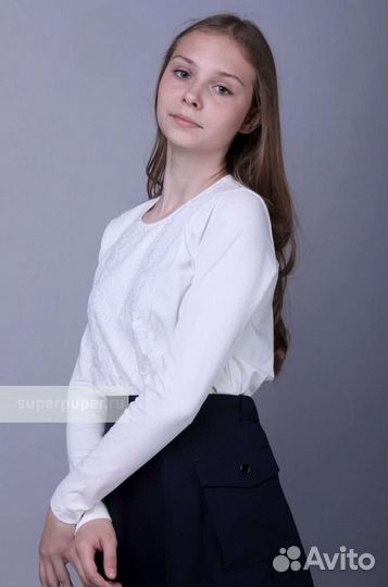 Блузка школьная 146 152