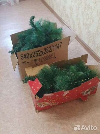 Ёлка искуственная зеленая