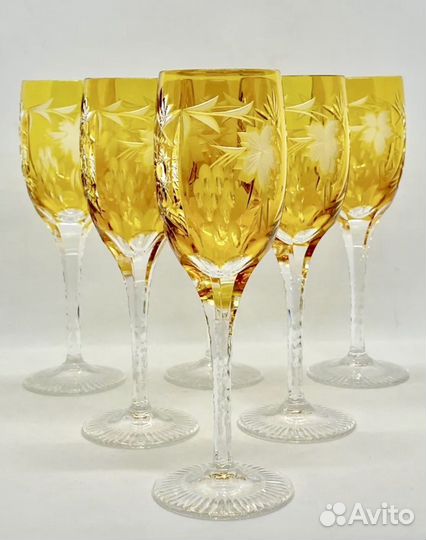 Бокал хрусталь янтарь просекко Nachtmann