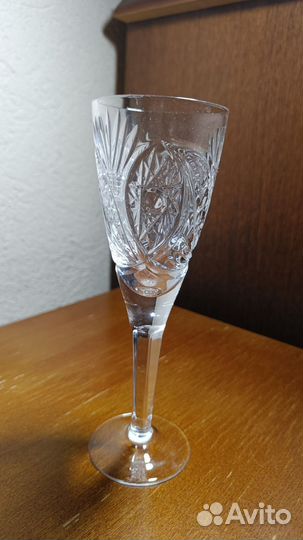 Хрустальные рюмки и фужеры СССР