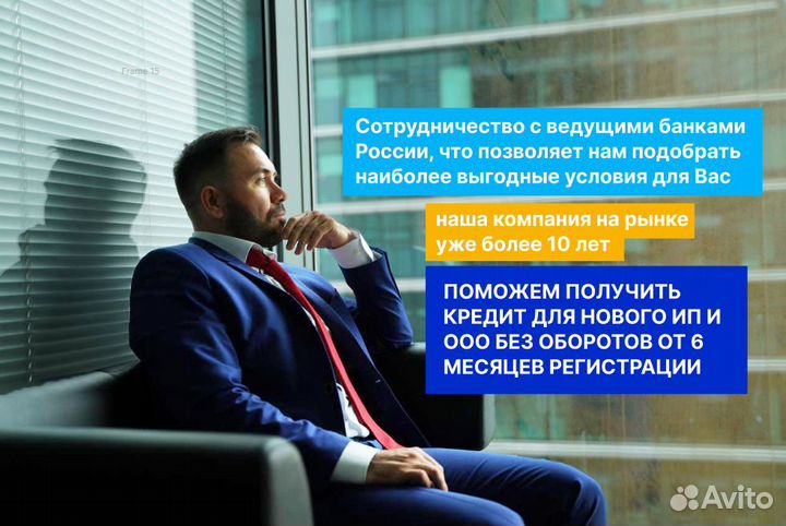Помощь в получении кредита для ИП или ООО