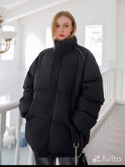 Пуховик куртка shein оверсайз