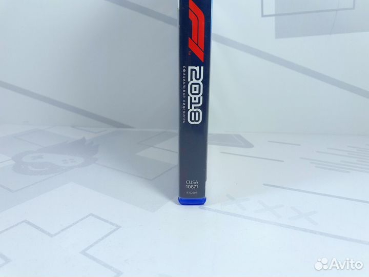 Диск для PS4 F1 2018 б/у с гарантией
