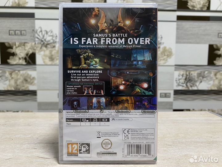Metroid Prime Remastered (Новый, Европа) Switch