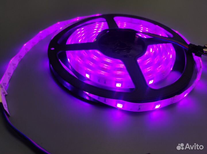 Светодиодная лента RGB 30smd5050 LUX