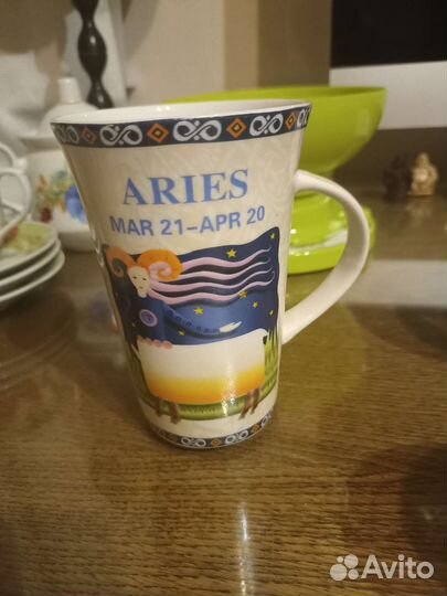 Кружка Англия костяной фарфор