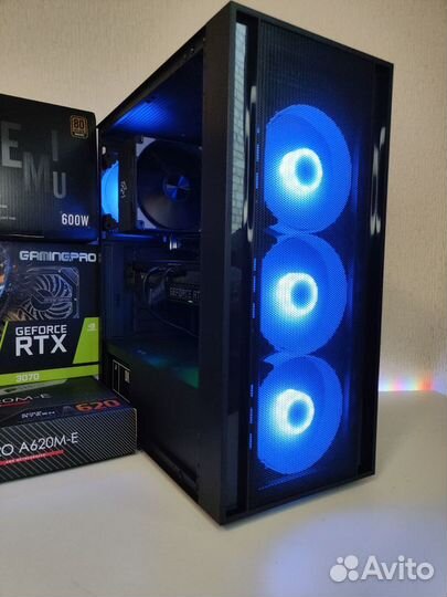 Игровой пк: Ryzen 7500f / RTX 3070 / 32gb DDR5