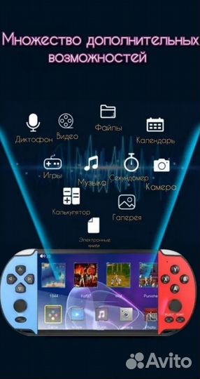 Игровая приставка портативная, консоль