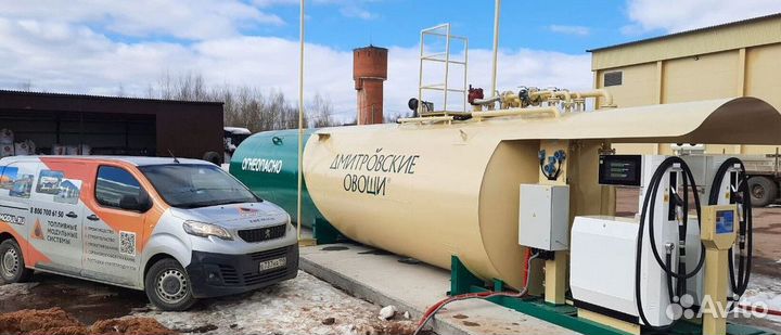 Контейнерная АЗС для нужд предприятия