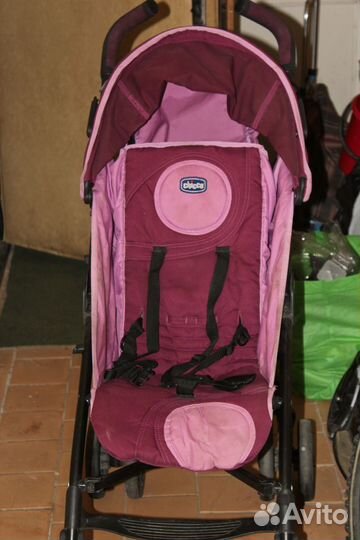 Коляска Chicco lite way c утепл. конвертом для ног