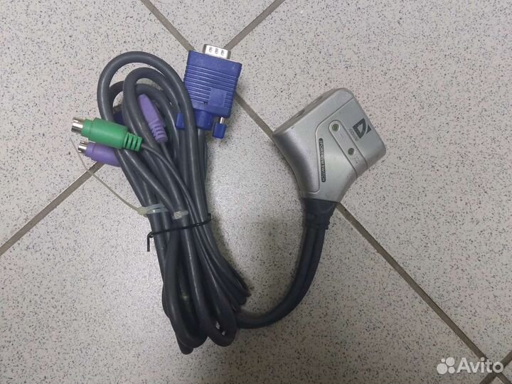 Kvm-переключатель на 2 пк