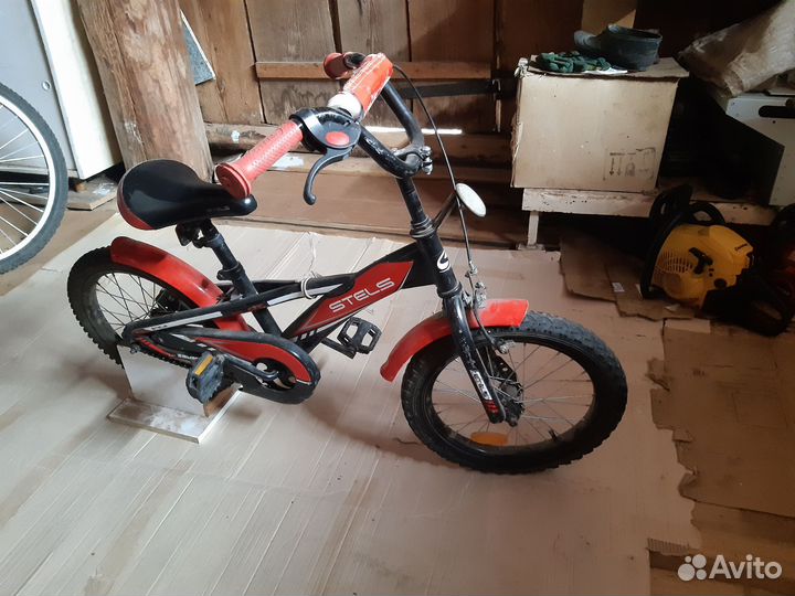 Детский велосипед stels 16