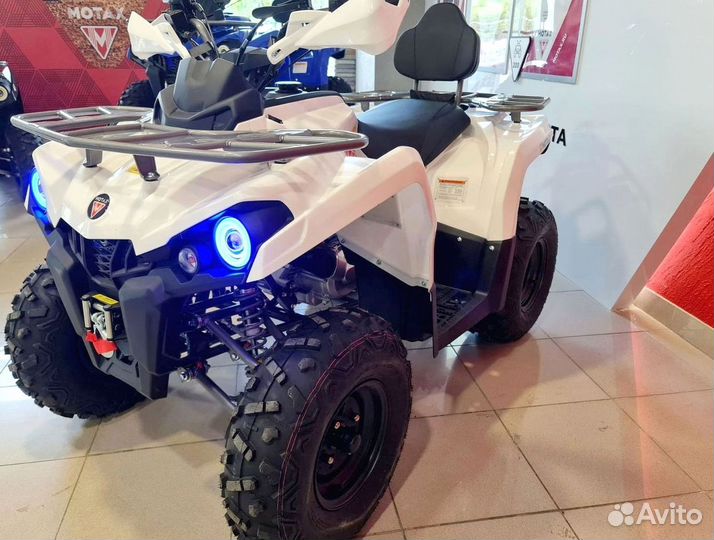 Квадроцикл Grizlik 200 Ultra белый