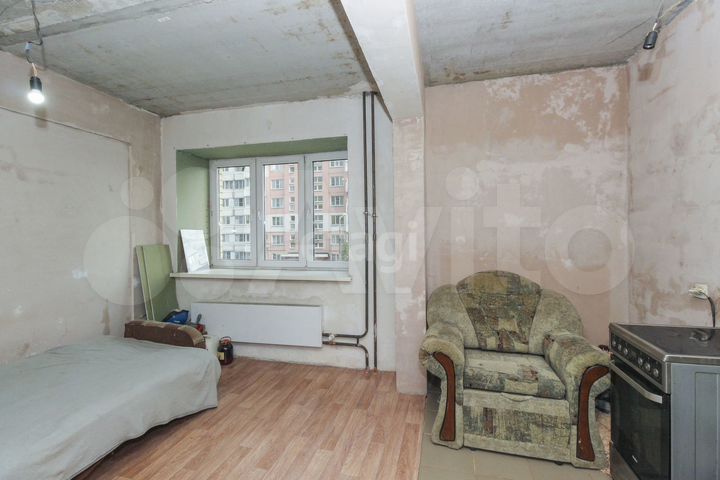 Квартира-студия, 28,7 м², 2/9 эт.