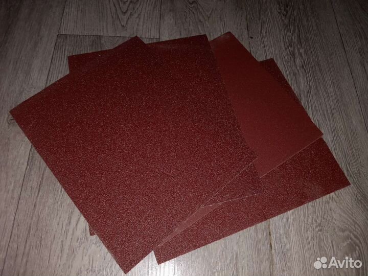 Наждачная бумага, 4 шт