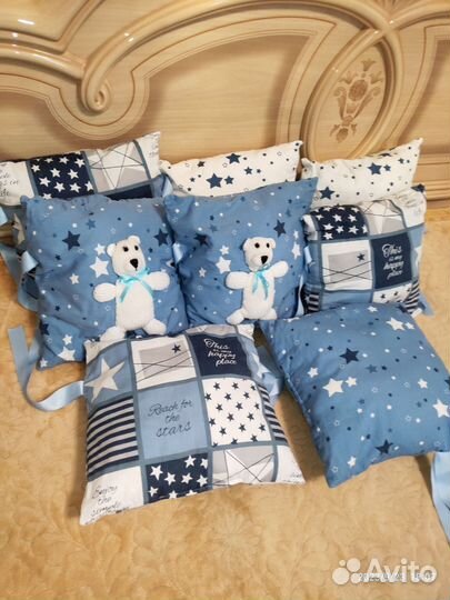 Подушки в детскую кроватку
