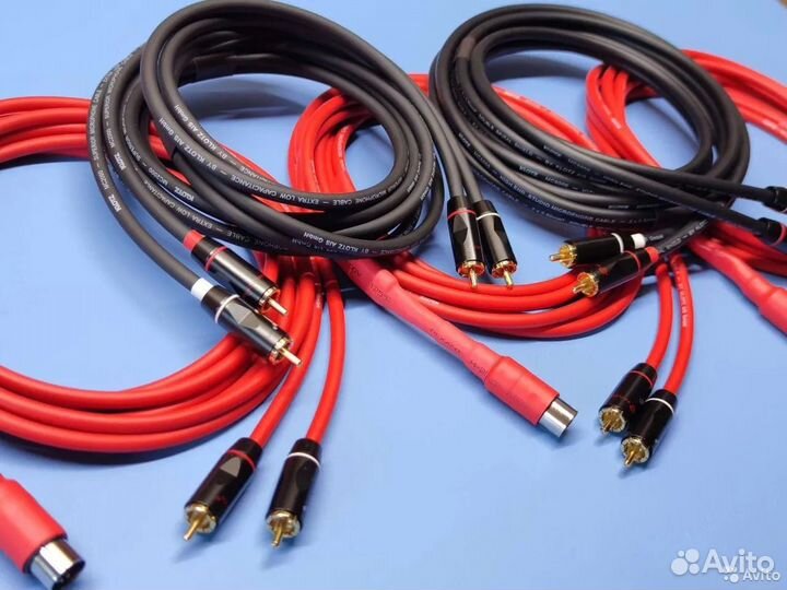 Кабель для советского усилителя 5 din-2 RCA любая
