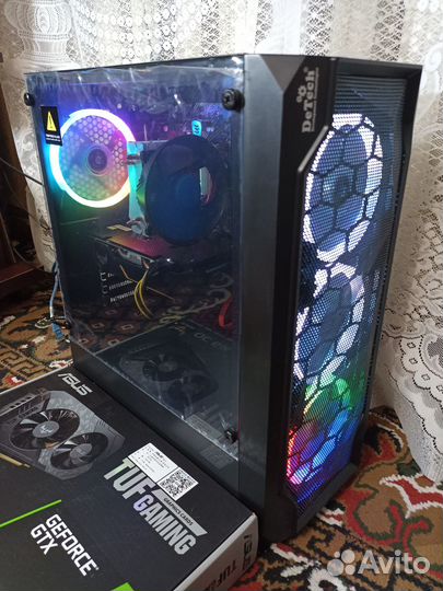 Игровой компьютер gtx 1660 Ti + ryzen 5 2600