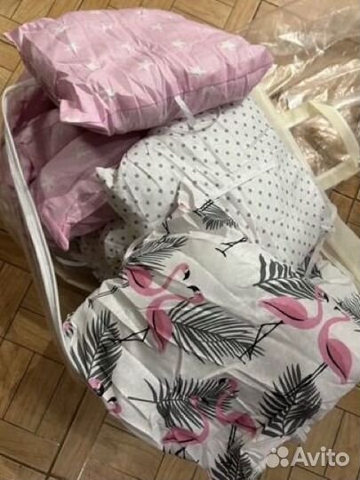 Бортики в кроватку