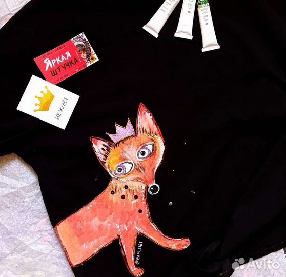 Роспись и окрашивание одежды, кастом, покраска