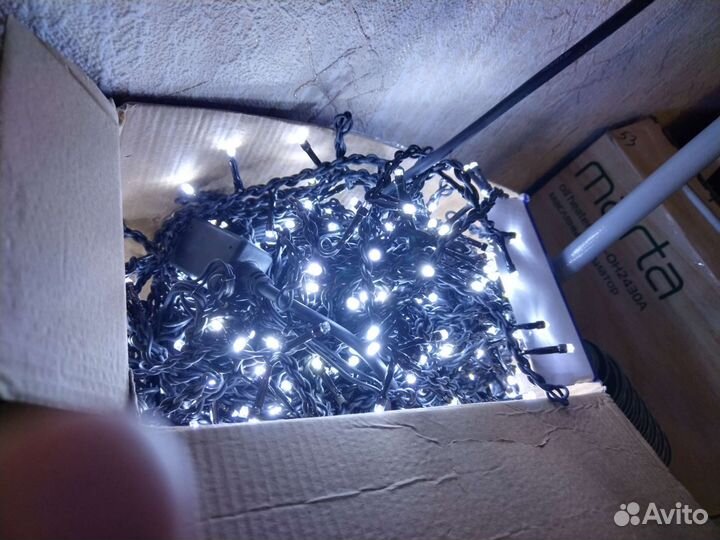 Гирлянда бахрома влагостойкая