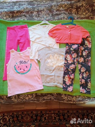 Вещи для девочки 128-140