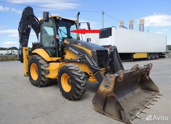 Стекло лобовое Volvo BL 61 71