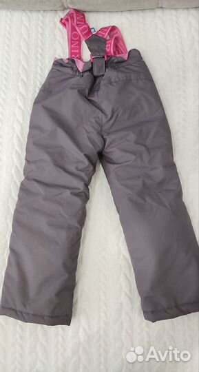 Брюки с утеплителем для девочки 110
