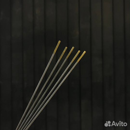 Электроды вольфрамовые кедр WL-15-175 1,6 мм (золо