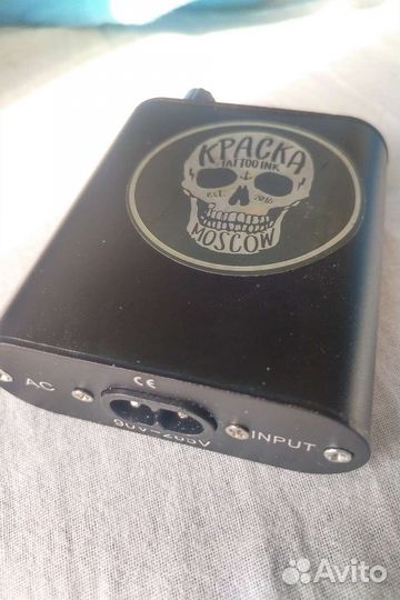 Тату машинка + блок питания и все провода