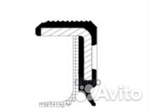 Сальник corteco 20029116B коленвала передн 40x5