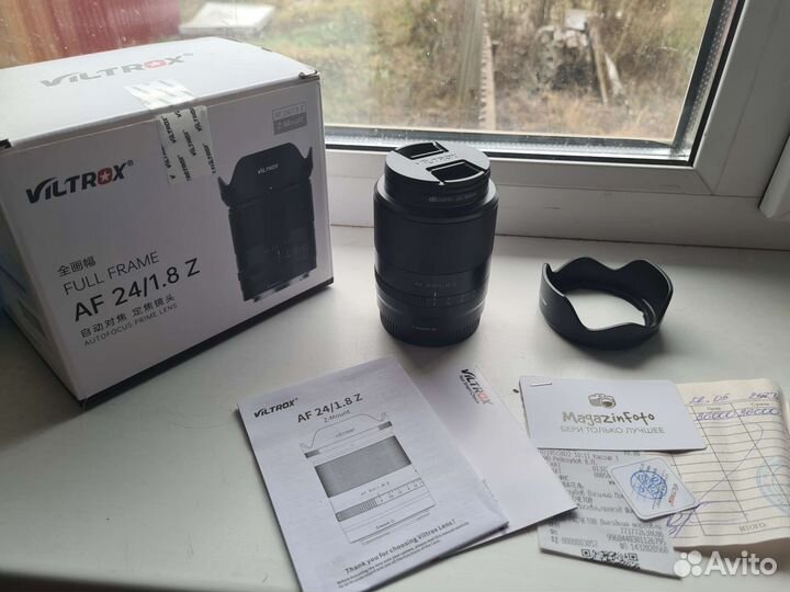 Viltrox AF 24/1.8 Z (nikon z mount)