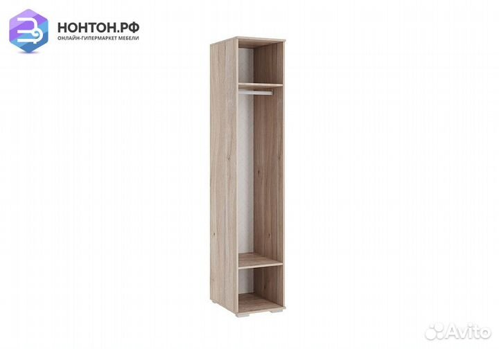 Шкаф однодверный Зоо 01.01 дуб мария / белый