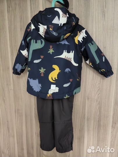 Демисезонная куртка+полукомбинезон Crockid 86-92