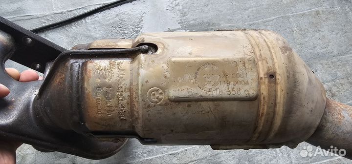 Катализатор колектор bmw e46