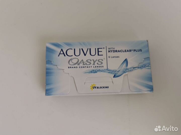 Линзы контактные acuvue oasys двухнедельные +2,50