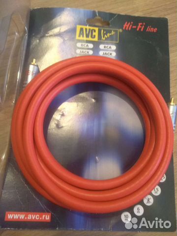 Кабель rca-rca