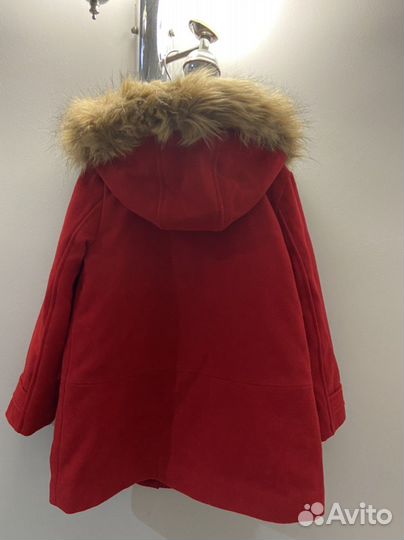 Пальто для девочки 110 размер